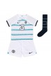 Chelsea Thiago Silva #6 Babyklær Borte Fotballdrakt til barn 2022-23 Korte ermer (+ Korte bukser)